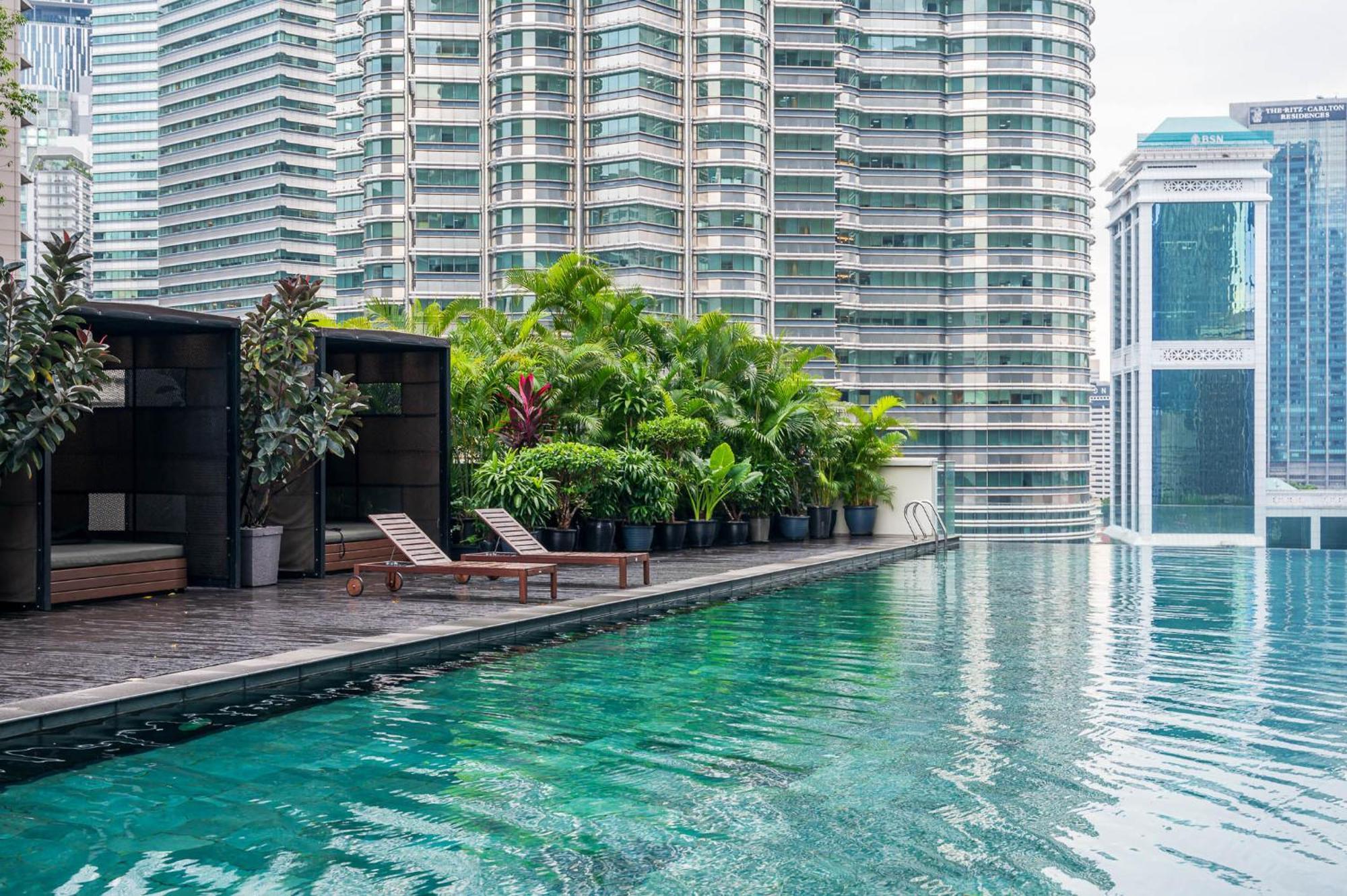 Apartmán 1 Min To Klcc Twin Tower Kuala Lumpur Exteriér fotografie