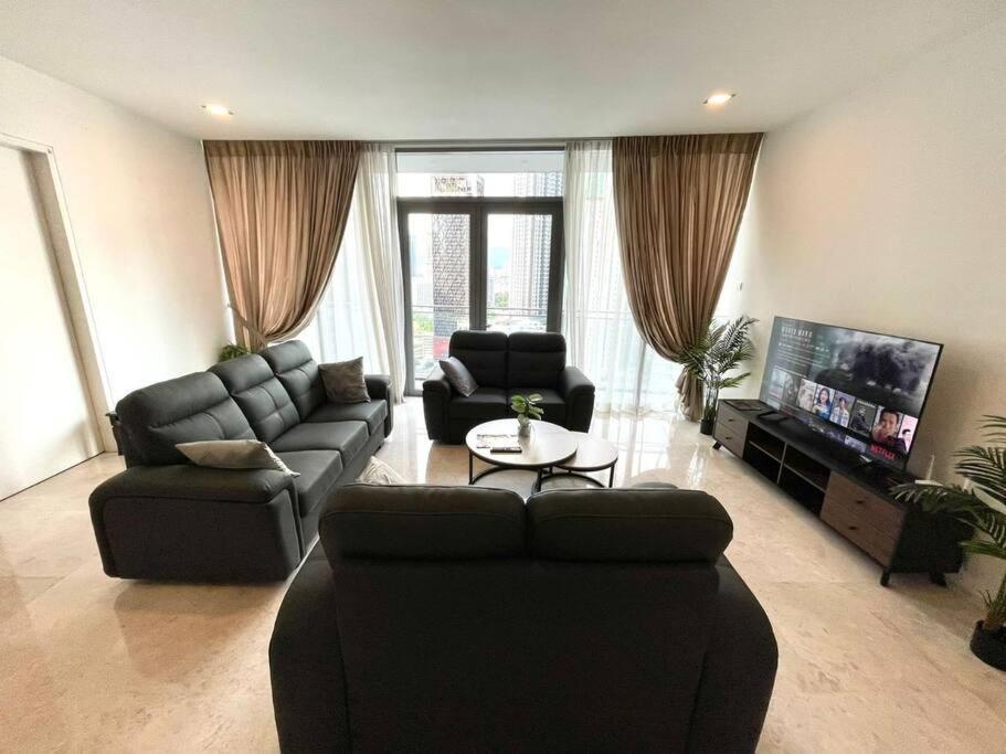 Apartmán 1 Min To Klcc Twin Tower Kuala Lumpur Exteriér fotografie