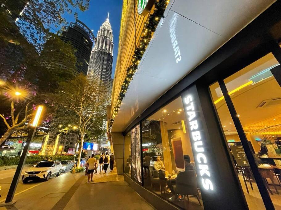 Apartmán 1 Min To Klcc Twin Tower Kuala Lumpur Exteriér fotografie